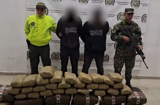 Continúan investigaciones en Ipiales tras captura a dos extranjeros y decomiso de 512 kilos de marihuana