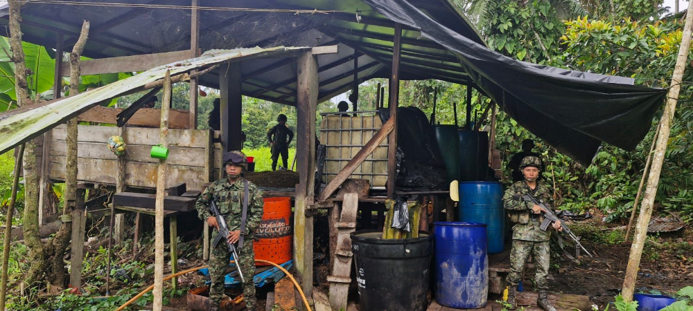 Desmantela 28 laboratorios de cocaína en operación