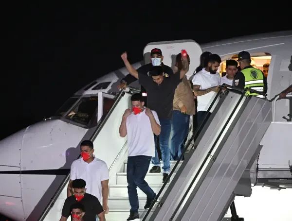 Migrantes Venezolanos liberados