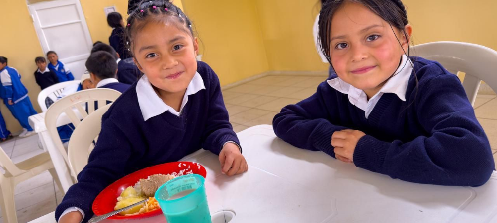Alimentación escolar a más de 37 mil estudiantes rurales