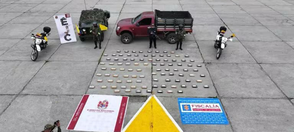 Incautan más de 100 kilos de clorhidrato de cocaína