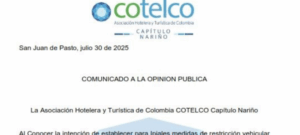 Gremios de Nariño advierten impacto económico por pico y placa en Ipiales