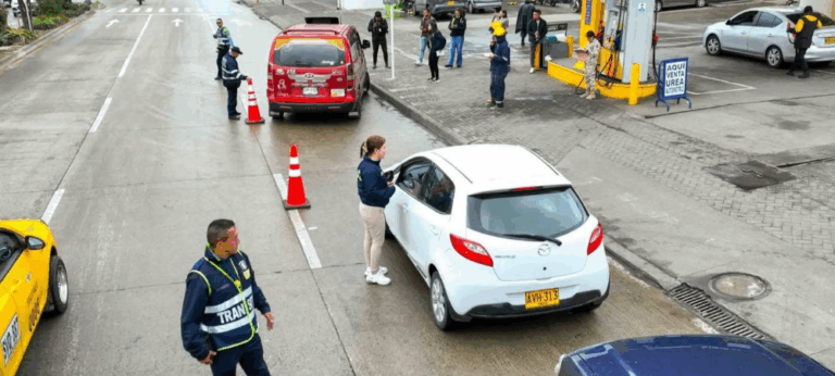 Cámara de fotodetección en el sector del estadio Libertad
