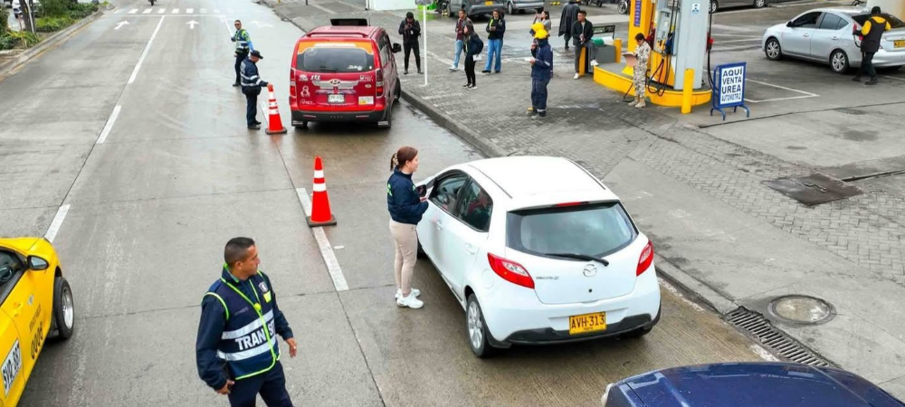 Cámara de fotodetección en el sector del estadio Libertad