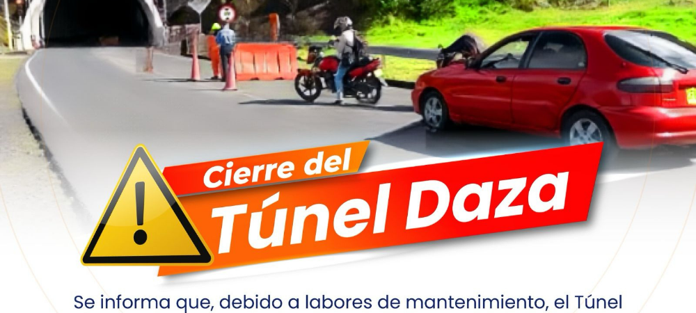 Tránsito implementa plan de contingencia ante cierre total del Túnel de Daza