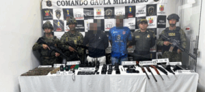 Armada de Colombia recupera a menor de edad y captura a dos presuntos integrantes de grupo armado en Tumaco