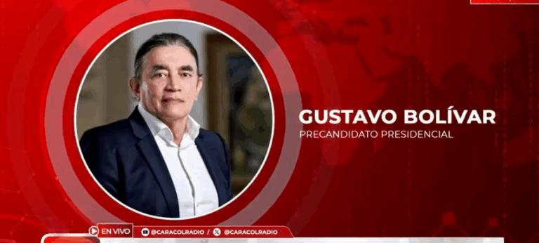 Gustavo Bolívar: respaldar a quien gane las consultas