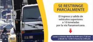 Alcaldía de Pasto establece horarios de restricción para vehículos pesados en la vía Panamericana