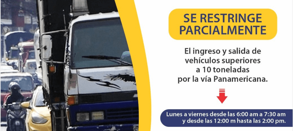 Alcaldía de Pasto establece horarios de restricción para vehículos pesados en la vía Panamericana
