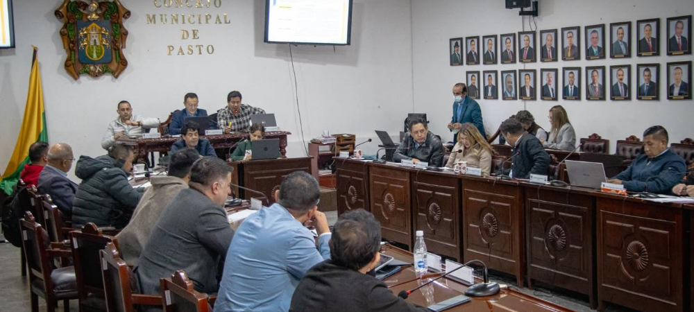 Concejo de Pasto aprueba empréstito por $23.700 millones