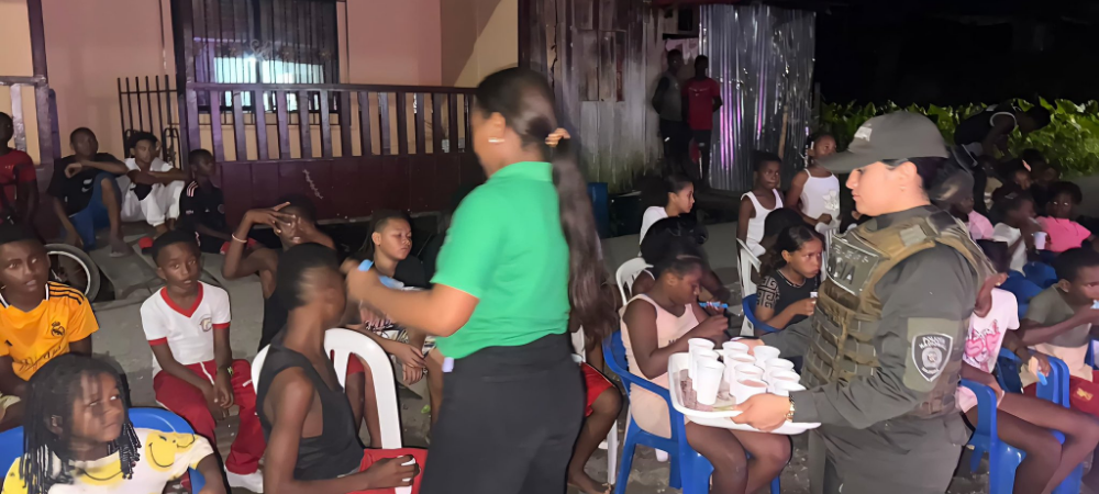 Ejército y Policía realizan jornada comunitaria en Santa Bárbara de Iscuandé