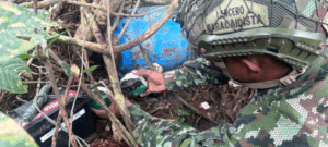 Ejército destruye depósito ilegal con explosivos en zona rural de La Tola, Nariño