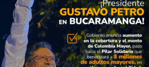 Presidente Petro prepara defensa pública de la reforma pensional en Bucaramanga