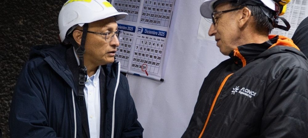 El alcalde de Pasto, Nicolás Toro Muñoz, visitó las obras de mitigación que se adelantan en el túnel de Daza,