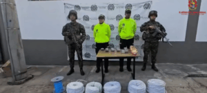 Ejército y Policía incautan material explosivo en Mallama, al parecer de los Comuneros del Sur