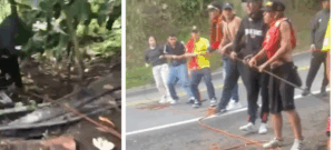 Hinchas del Pereira heridos en accidente vial