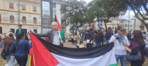Movilización en Pasto en apoyo a Palestina