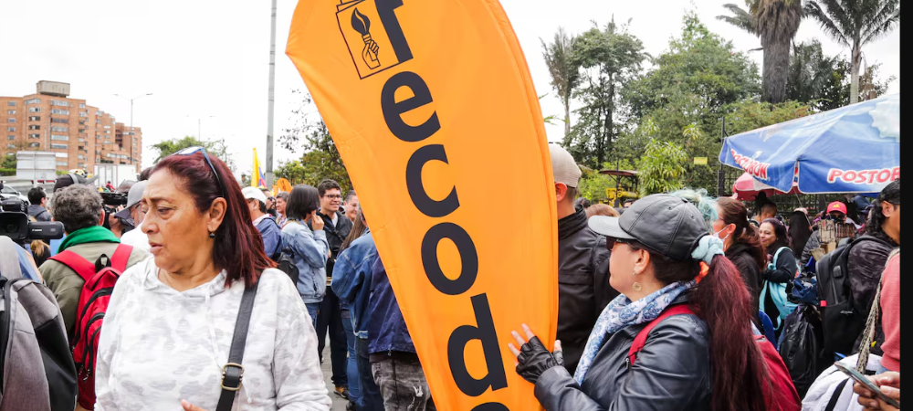 Fecode confirma paro nacional de 24 horas para el próximo 30 de octubre