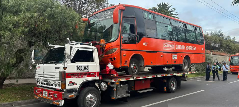 Cinco buses inmovilizados en Pasto
