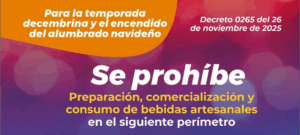 Alcaldía prohíbe la venta y consumo de bebidas artesanales en el centro de la ciudad