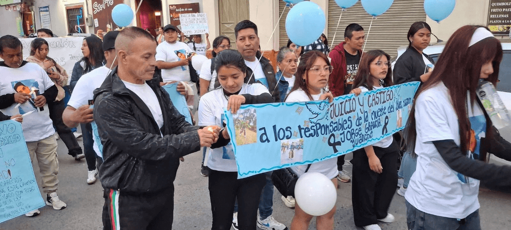 Se movilizó para exigir justicia por Juancho Timaná