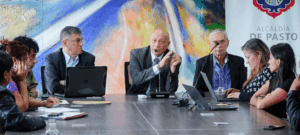 Alcalde Nicolás Toro socializa con líderes de la Comuna 6 el proyecto Punto de Abastecimiento Solidario PAS