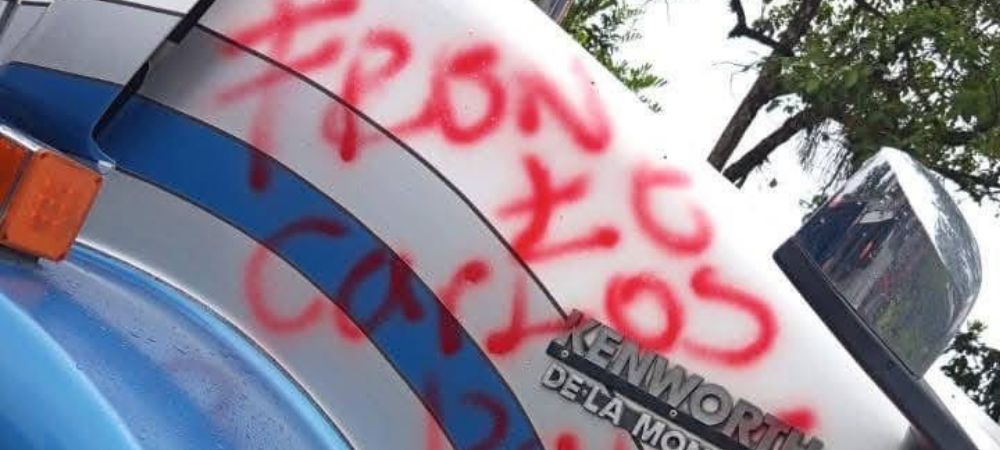 Transportadores piden levantar restricciones de carga por grave situación de orden público en Nariño y Cauca