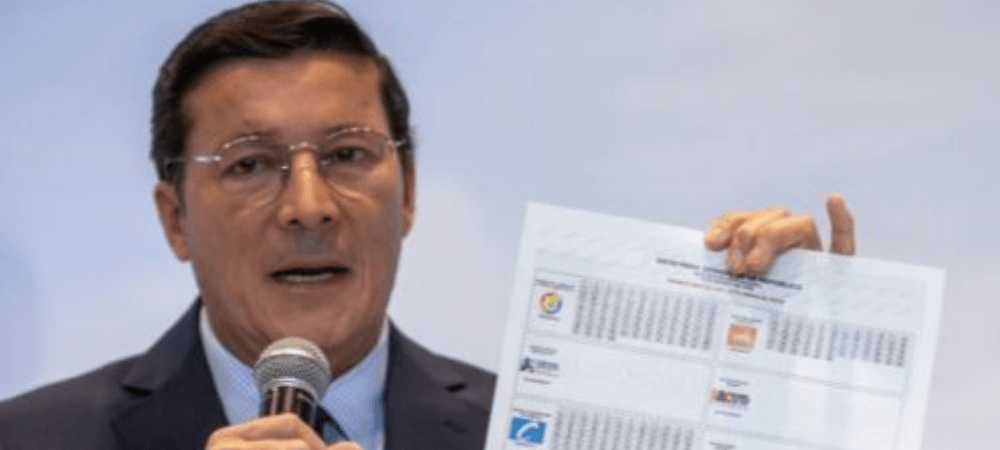 Así es el tarjetón del Senado para las elecciones del 8 de marzo