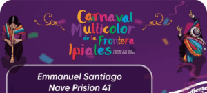 Plaza 20 de Julio será epicentro musical del Carnaval Multicolor de la Frontera 2026 en Ipiales