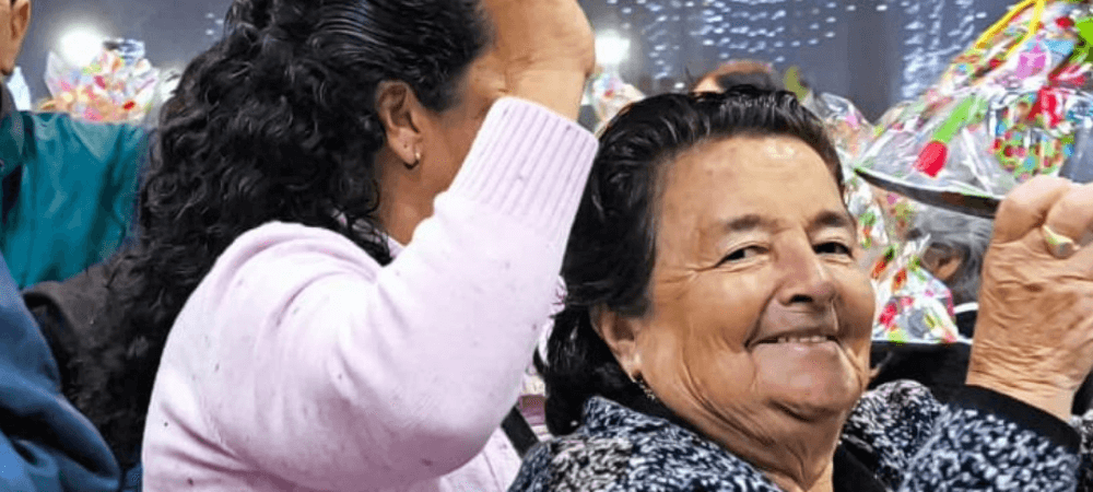 Adultos mayores y población con discapacidad celebraron la magia de la navidad con una cena especial en Cumbitara