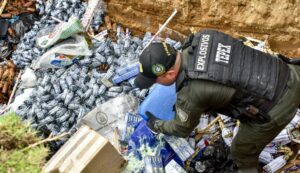 Alcaldía de Pasto destruyó más de 700 kilos de pólvora incautada