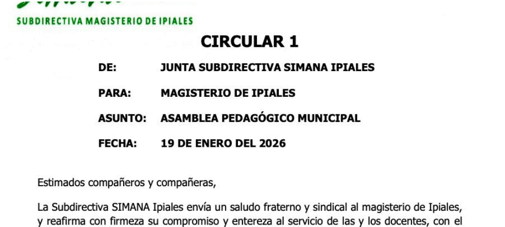 Asamblea Pedagógica en defensa de la educación pública y la salud digna