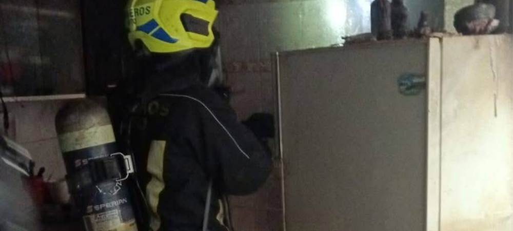 Bomberos controlaron incendio en el barrio Santa Mónica, en Pasto